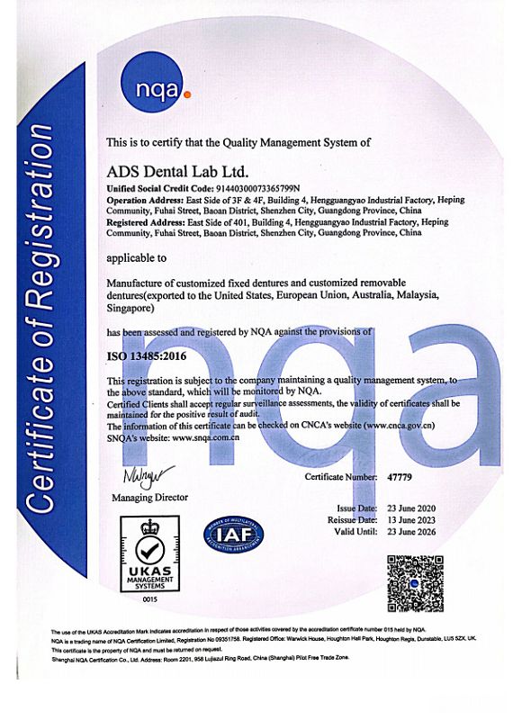 SGS Certified